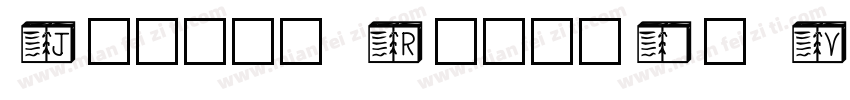 Jumble Regular Versi字体转换